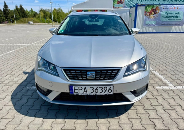 Seat Leon cena 47000 przebieg: 217000, rok produkcji 2017 z Pabianice małe 121